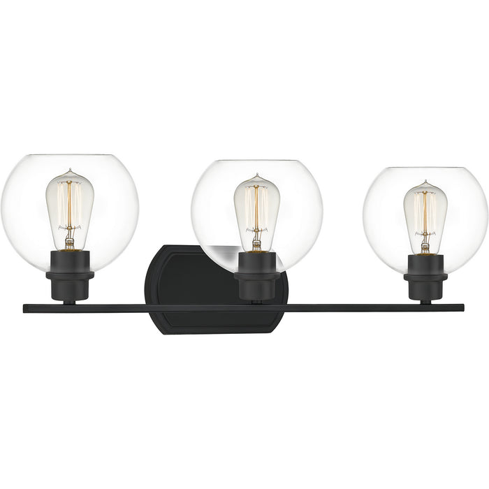 Quoizel PRUC8626MBK Pruitt Three Light Bath, Matte Black Alternate Image 2.jpg