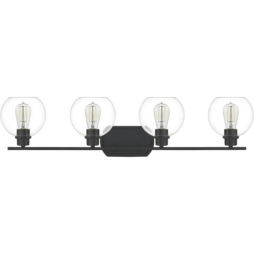 Quoizel PRUC8636MBK Pruitt Four Light Bath, Matte Black Alternate Image.jpg