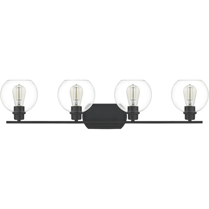 Quoizel PRUC8636MBK Pruitt Four Light Bath, Matte Black Alternate Image.jpg