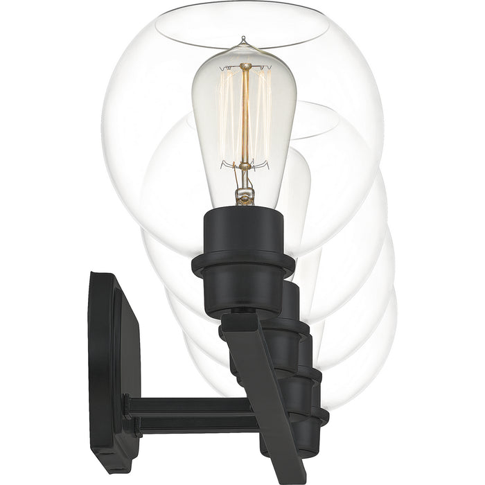 Quoizel PRUC8636MBK Pruitt Four Light Bath, Matte Black Alternate Image 3.jpg