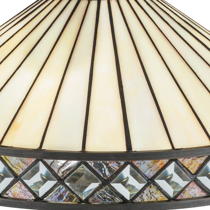 Quoizel TF5210TVB Bowing Two Light Table Lamp, Vintage Bronze Alternate Image 2.jpg