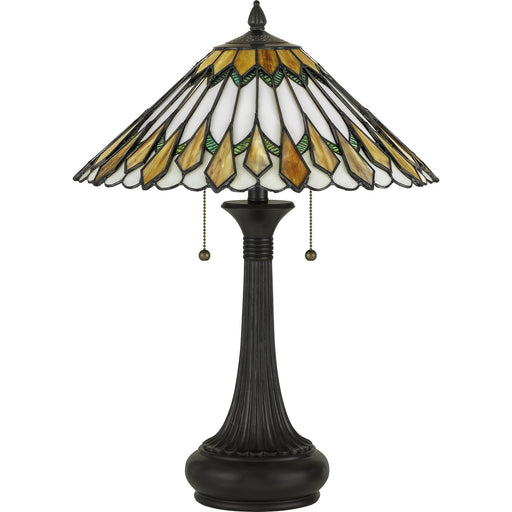 Quoizel TF5211TVB Maddow Two Light Table Lamp, Vintage Bronze Alternate Image.jpg