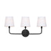 Capital Lighting 119331MB-674 Dawson Three Light Vanity, Matte Black Alternate Image 2.jpg