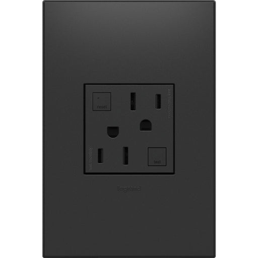 adorne® AGFTR2152G4 Tamper-Resistant 15A Duplex Self-Test GFCI Receptacles, Graphite Alternate Image.jpg