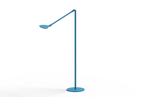 Koncept SPY-W-MPB-USB-FLR Splitty LED Floor Lamp, Matte Pacific Blue Alternate Image.jpg