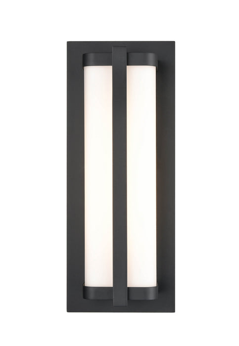Millennium 8091-PBK Amster LED Outdoor Wall Mount, Powder coated Black Alternate Image.jpg