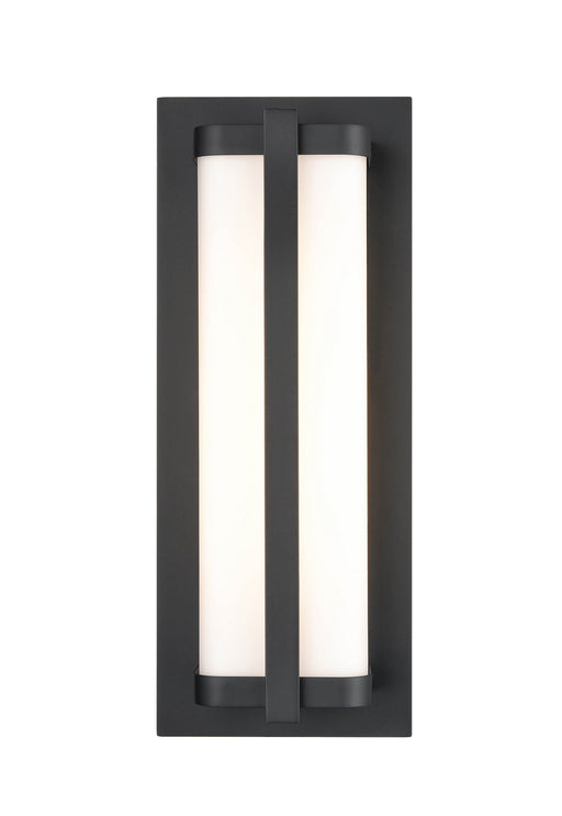 Millennium 8091-PBK Amster LED Outdoor Wall Mount, Powder coated Black Alternate Image.jpg