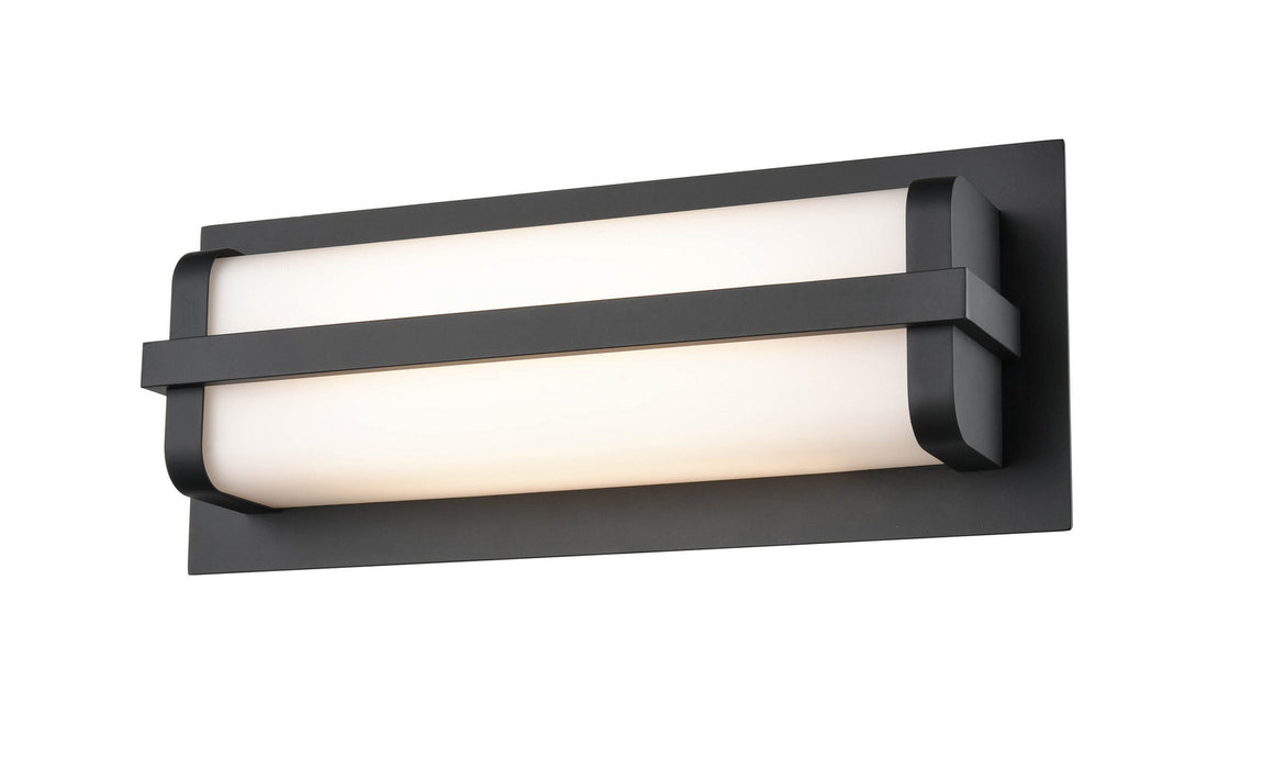 Millennium 8091-PBK Amster LED Outdoor Wall Mount, Powder coated Black Alternate Image 3.jpg