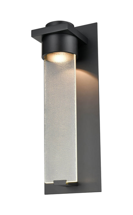 Millennium 8081-PBK Amster LED Outdoor Wall Mount, Powder coated Black Alternate Image 3.jpg