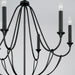Capital Lighting 441661BI Bentley Six Light Chandelier, Black Iron Alternate Image 3.jpg