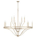 Capital Lighting 443101WG Isabella 12 Light Chandelier, Winter Gold Alternate Image.jpg