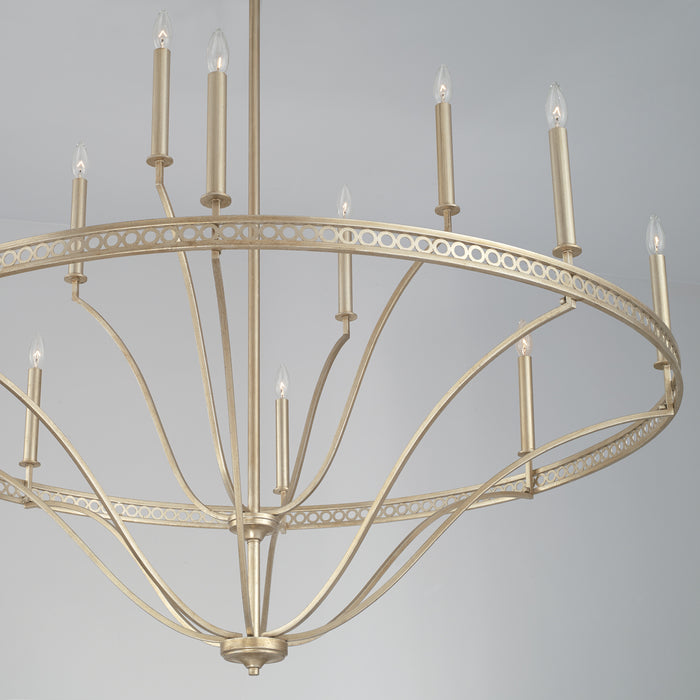 Capital Lighting 443101WG Isabella 12 Light Chandelier, Winter Gold Alternate Image 3.jpg