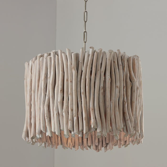 Capital Lighting 340241PP Cara Four Light Pendant, Brushed Pewter Alternate Image 3.jpg