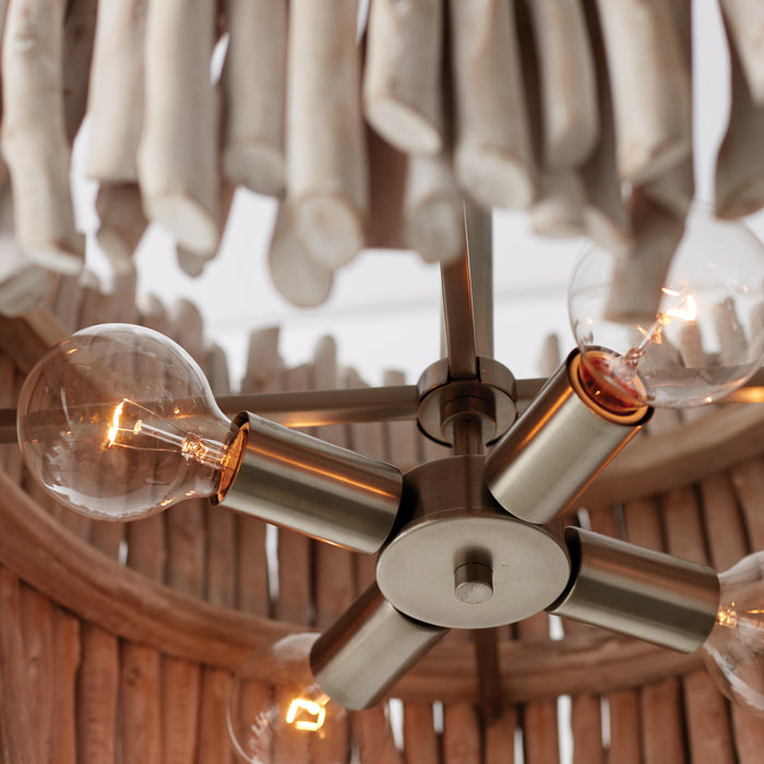 Capital Lighting 340241PP Cara Four Light Pendant, Brushed Pewter Alternate Image 8.jpg