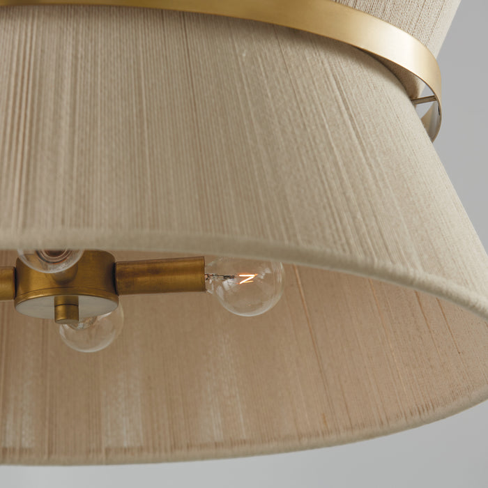 Capital Lighting 341281NP Cecilia Eight Light Pendant, Bleached Natural Rope and Patinaed Brass Alternate Image 3.jpg