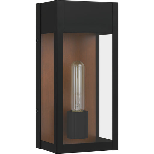 Quoizel MAE8406MBK Maren One Light Outdoor Wall Mount, Matte Black Alternate Image.jpg