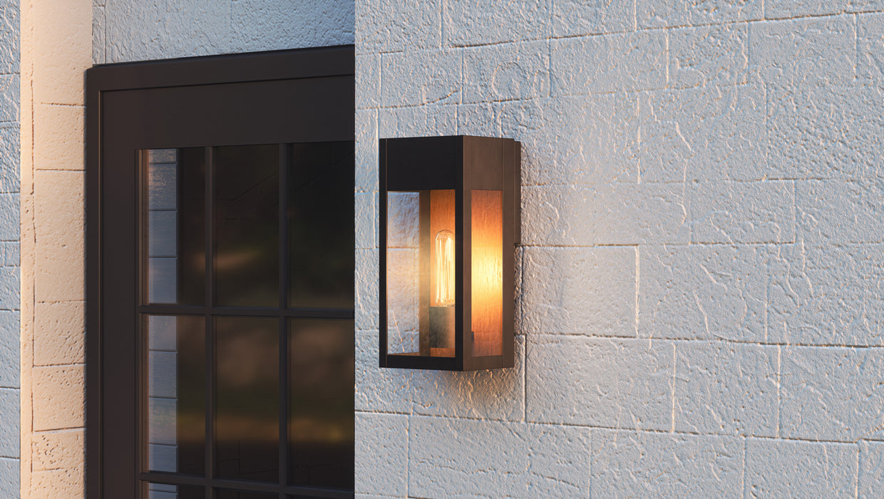 Quoizel MAE8406MBK Maren One Light Outdoor Wall Mount, Matte Black Alternate Image 6.jpg