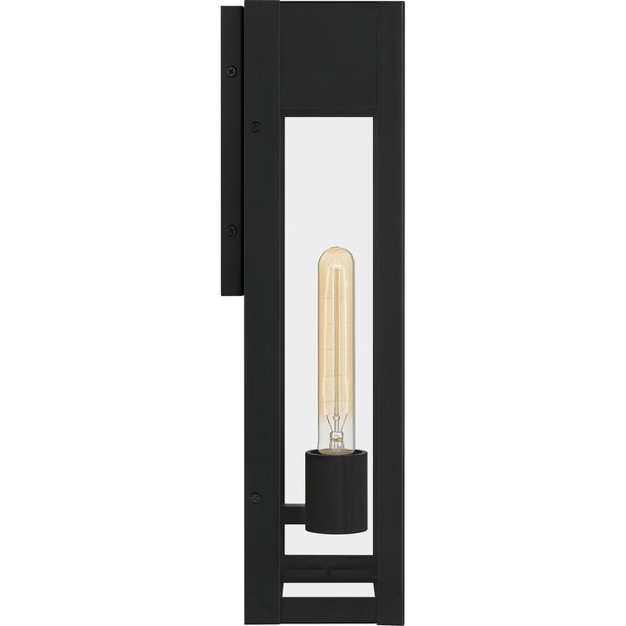 Quoizel MAE8408MBK Maren One Light Outdoor Wall Mount, Matte Black Alternate Image 3.jpg