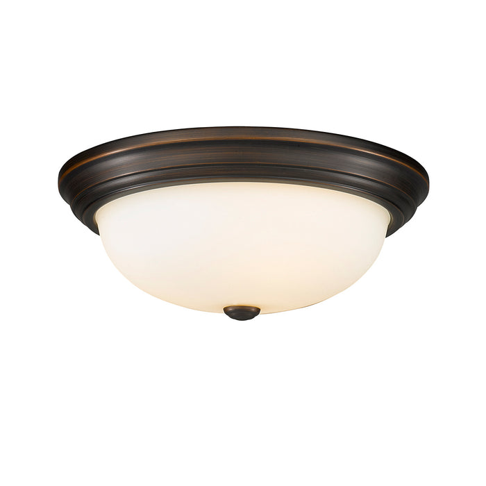 Millennium 4905-RBZ Three Light Flushmount, Rubbed Bronze Alternate Image.jpg
