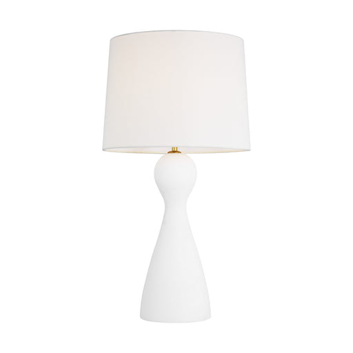 Visual Comfort Studio AET1091TXW1 Constance One Light Table Lamp, Textured White Alternate Image.jpg