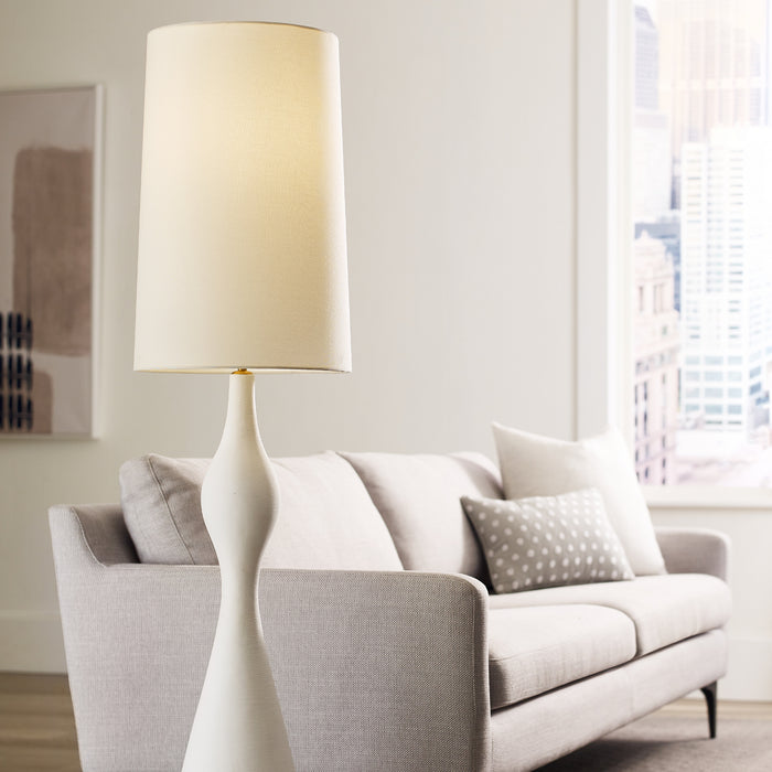 Visual Comfort Studio AET1101TXW1 Constance One Light Floor Lamp, Textured White Alternate Image 3.jpg