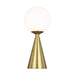 Visual Comfort Studio AET1021BBS1 Galassia One Light Table Lamp, Burnished Brass Alternate Image.jpg