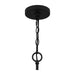 Quoizel COX5025MBK Cox Six Light Chandelier, Matte Black Alternate Image.jpg
