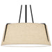 Quoizel LOA2818MBK Leona Three Light Pendant, Matte Black Alternate Image 4.jpg