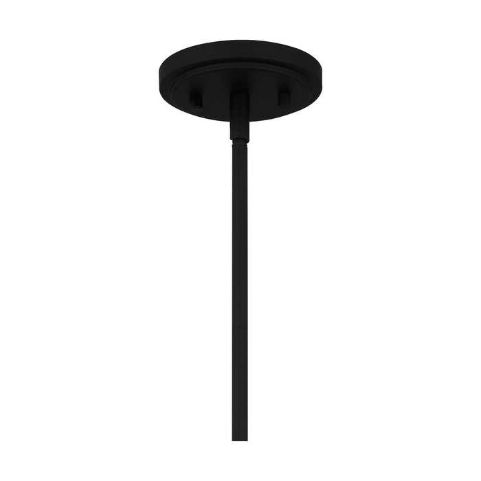 Quoizel LOA2818MBK Leona Three Light Pendant, Matte Black Alternate Image.jpg