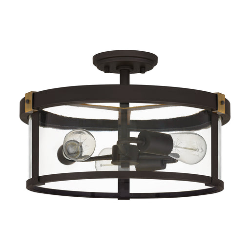 Quoizel LSB1716OZ Lisbon Three Light Semi Flush Mount, Old Bronze Alternate Image.jpg