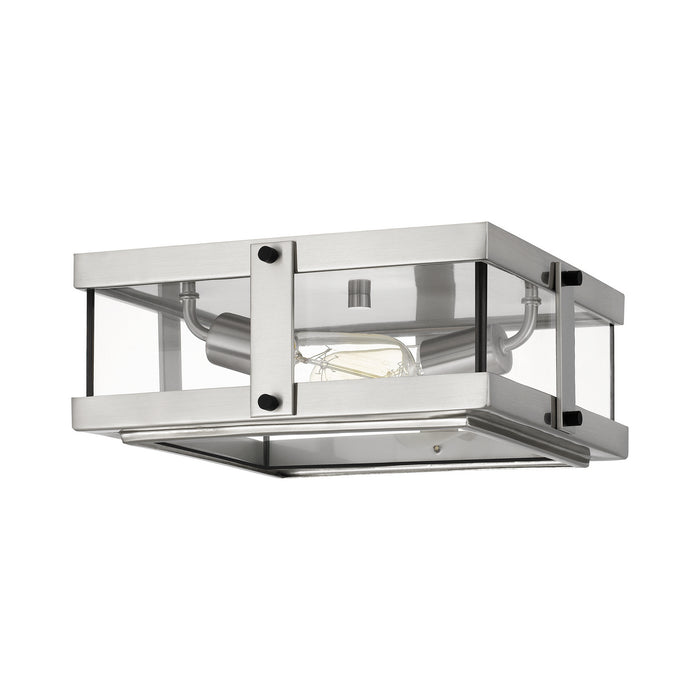 Quoizel QFL5347BN Beck Two Light Flush Mount, Brushed Nickel Alternate Image.jpg