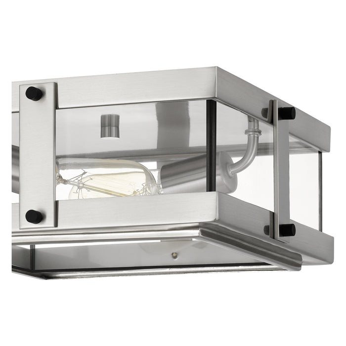 Quoizel QFL5347BN Beck Two Light Flush Mount, Brushed Nickel Alternate Image 4.jpg