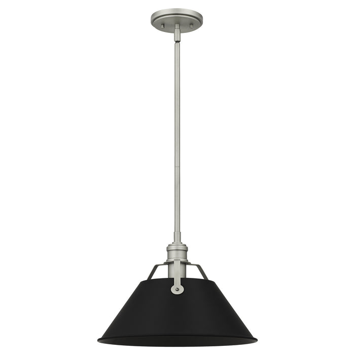 Quoizel QPP5343AN Jessup One Light Mini Pendant, Antique Nickel Alternate Image.jpg