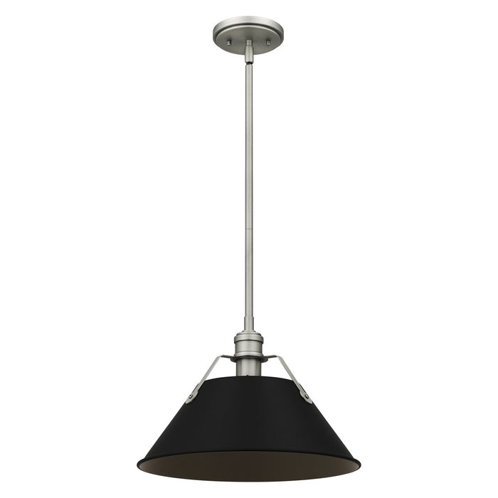 Quoizel QPP5343AN Jessup One Light Mini Pendant, Antique Nickel Alternate Image 2.jpg