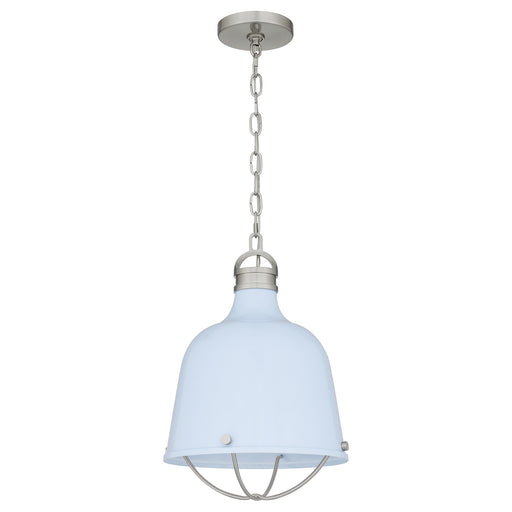 Quoizel QPP5345BN Adlington One Light Mini Pendant, Brushed Nickel Alternate Image.jpg