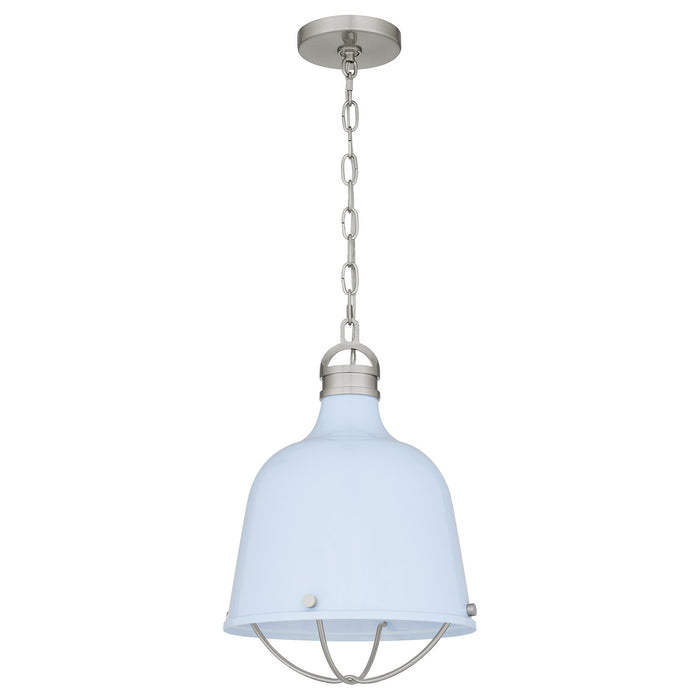 Quoizel QPP5345BN Adlington One Light Mini Pendant, Brushed Nickel Alternate Image.jpg
