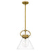 Quoizel WBS1512WS Webster One Light Mini Pendant, Weathered Brass Alternate Image.jpg