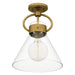 Quoizel WBS1712WS Webster One Light Semi Flush Mount, Weathered Brass Alternate Image 3.jpg