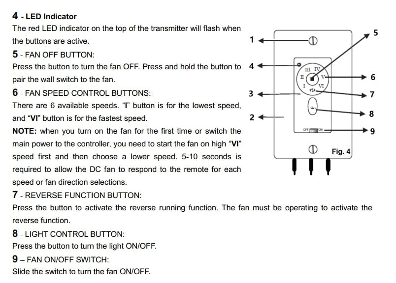 Lucci Air 99002402 Wall Transmitter, White Alternate Image.jpg
