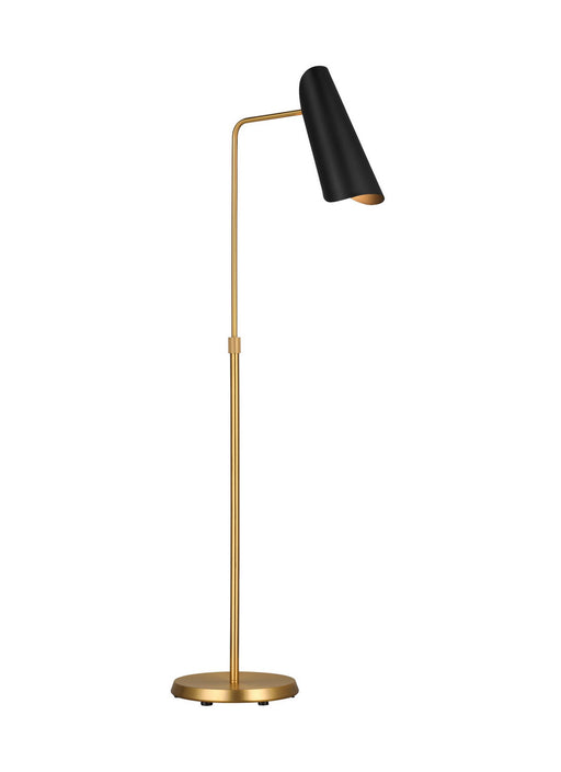Visual Comfort Studio AET1001BBSMBK1 Tresa One Light Floor Lamp, Midnight Black and Burnished Brass Alternate Image.jpg