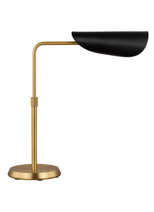 Visual Comfort Studio AET1011BBSMBK1 Tresa One Light Table Lamp, Midnight Black and Burnished Brass Alternate Image.jpg