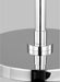 Visual Comfort Studio CT1101MWTPN1 Wellfleet One Light Desk Lamp, Matte White and Polished Nickel Alternate Image 3.jpg