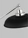 Visual Comfort Studio CT1111MBKPN1 Wellfleet One Light Desk Lamp, Midnight Black and Polished Nickel Alternate Image 2.jpg
