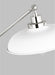 Visual Comfort Studio CT1111MWTPN1 Wellfleet One Light Desk Lamp, Matte White and Polished Nickel Alternate Image 2.jpg