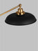 Visual Comfort Studio CT1141MBKBBS1 Wellfleet One Light Floor Lamp, Midnight Black and Burnished Brass Alternate Image 2.jpg