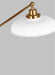 Visual Comfort Studio CT1141MWTBBS1 Wellfleet One Light Floor Lamp, Matte White and Burnished Brass Alternate Image 3.jpg