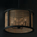 Capital Lighting 344061FK Rico Four Light Pendant, Flat Black Alternate Image 4.jpg