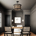 Capital Lighting 344061FK Rico Four Light Pendant, Flat Black Alternate Image.jpg