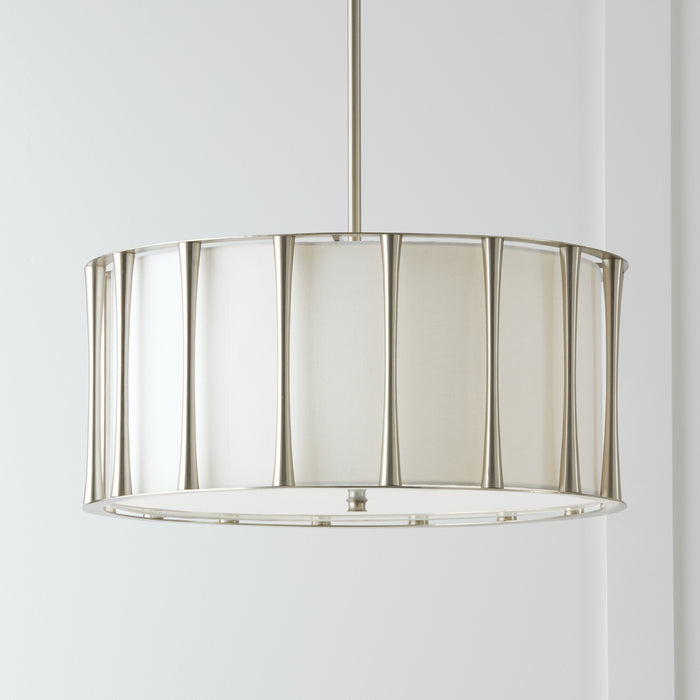 Capital Lighting 344641BN Bodie Four Light Pendant, Brushed Nickel Alternate Image 2.jpg