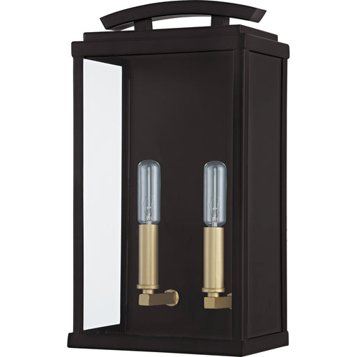 Quoizel ALM8408WT Alma Two Light Outdoor Wall Lantern, Western Bronze Alternate Image.jpg